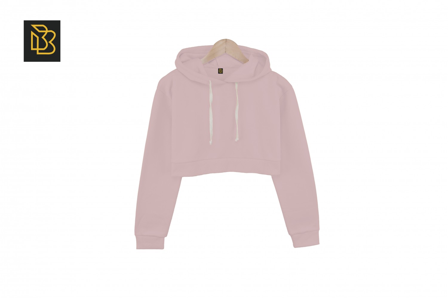 Girls Crop Top Hoodie